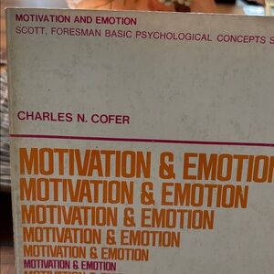 Motivation & Emotion ,Psychology, specifically focusing on motivation &emotion.